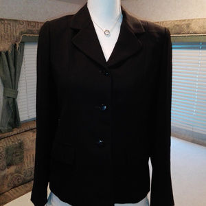 Petite Sophisticate Black Blazer for Women